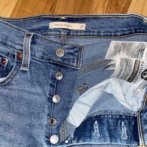 levi’s rib cage straight leg jeans 27x27